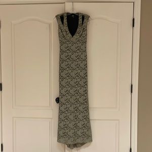 ABS metallic embroidered gown. Worn once.